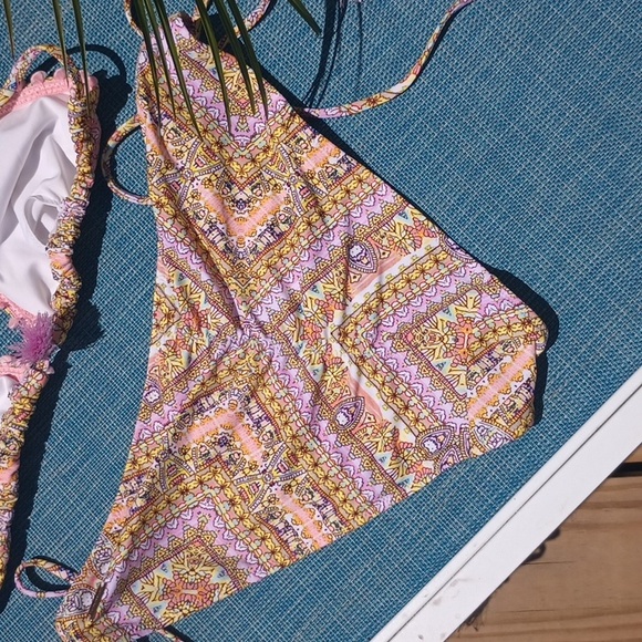 Victoria's Secret Boho tassel two piece bikini set - Picture 11 of 12